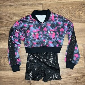 Revolution hip hop jazz tap dance costume